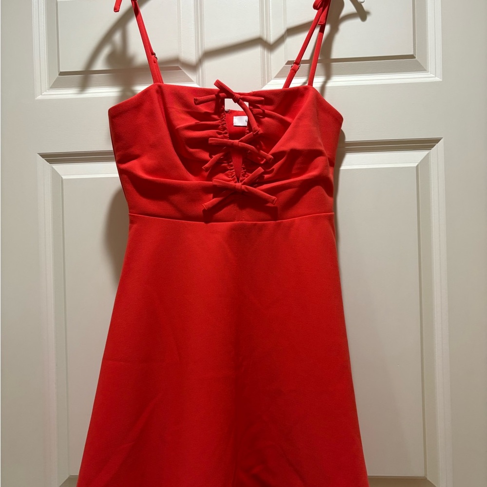 Likely Red Bow Dress